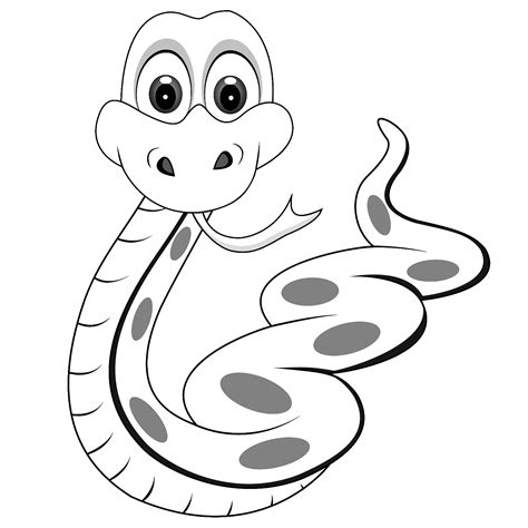 Free Printable Coloring Pages Of Snakes